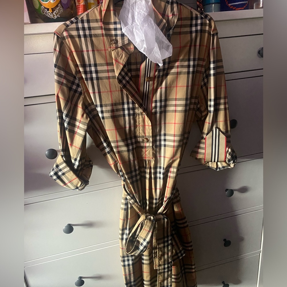 Burberry Checkered Dress